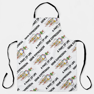 Gene Expression A Part Of Life Genetics Humour Apron