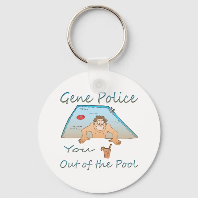 Gene Police Key Ring (Front)
