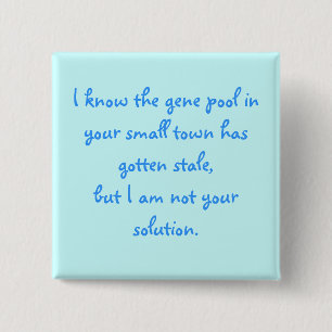 Gene Pool FLAIR 15 Cm Square Badge