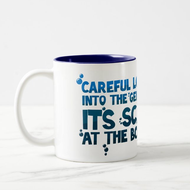 Gene Pool Two-Tone Coffee Mug (Left)