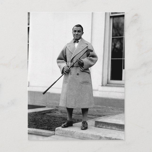 Gene Sarazen, 1920s Postcard (Front)