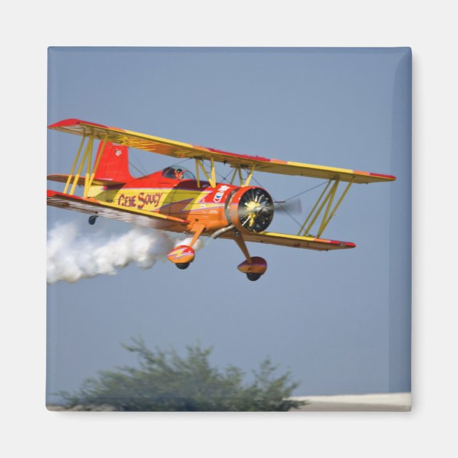 Gene Soucy performing aerobatics in Grumman Magnet (Front)