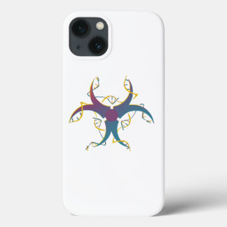 Gene Splicing Bio Hazard Symbol iPhone 13 Case