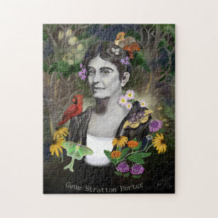 Gene Stratton Porter Portrait Jigsaw Puzzle