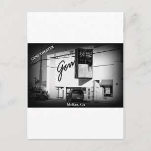 GENE THEATER - McRae, Georgia Postcard