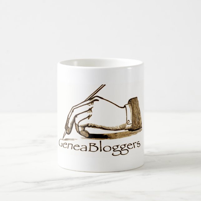 GeneaBloggers Logo Mug (Center)