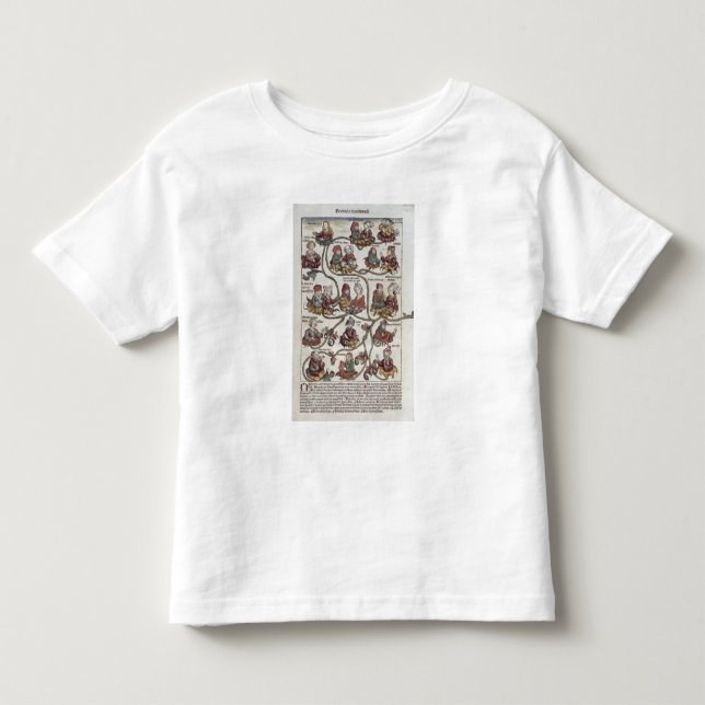 Genealogical tree of Laban Toddler T-Shirt (Front)