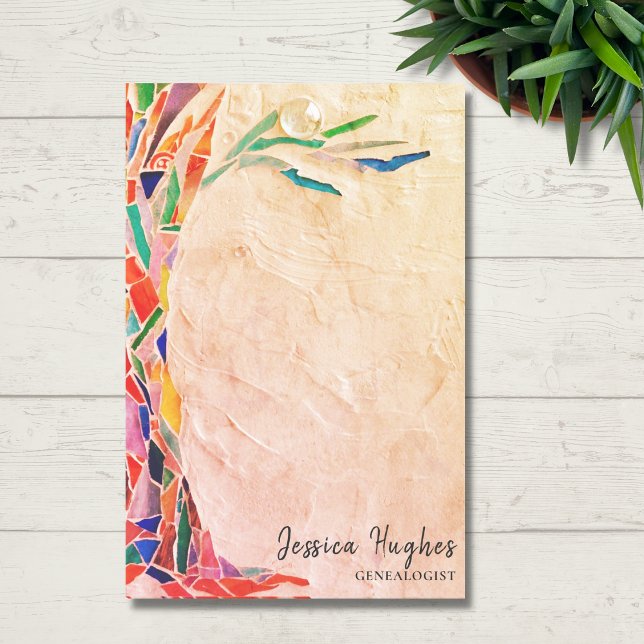 Genealogist Family Tree Beige Post-it Notes (Creator Uploaded)