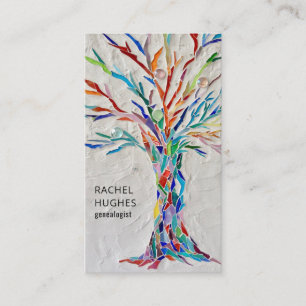 Genealogist Family Tree Business Card