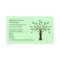 Genealogist Genealogy Tree Custom Business Card 2