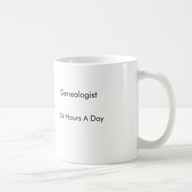 Genealogist Mug (Right)