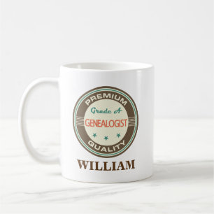 Genealogist Personalised Office Mug Gift