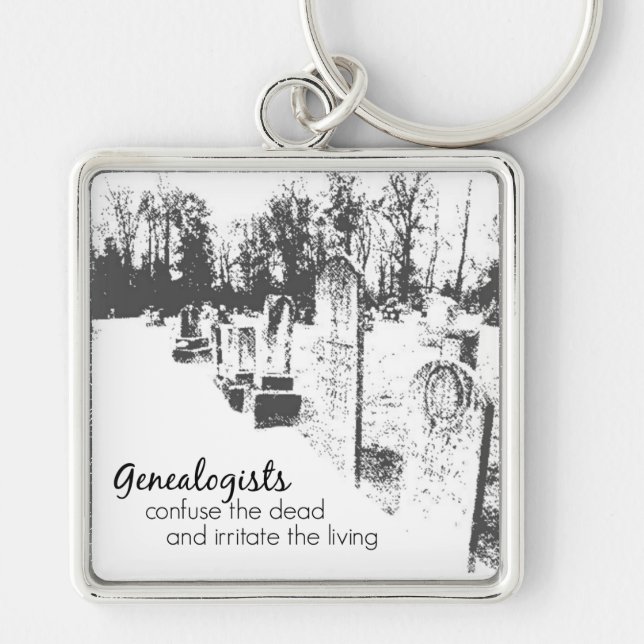 Genealogists Keychain (Front)