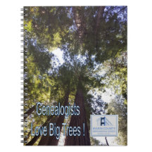 Genealogists Love Big Trees Notebook