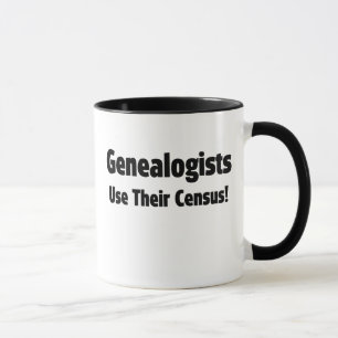 Genealogists Use Their Census Mug