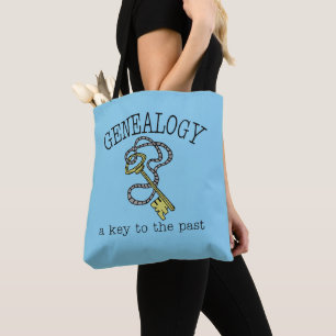 Genealogy A Key To The Past Tote Bag