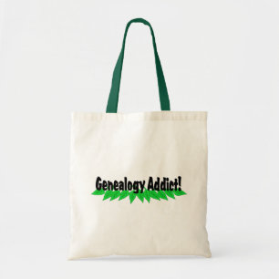 Genealogy Addict Tote Bag