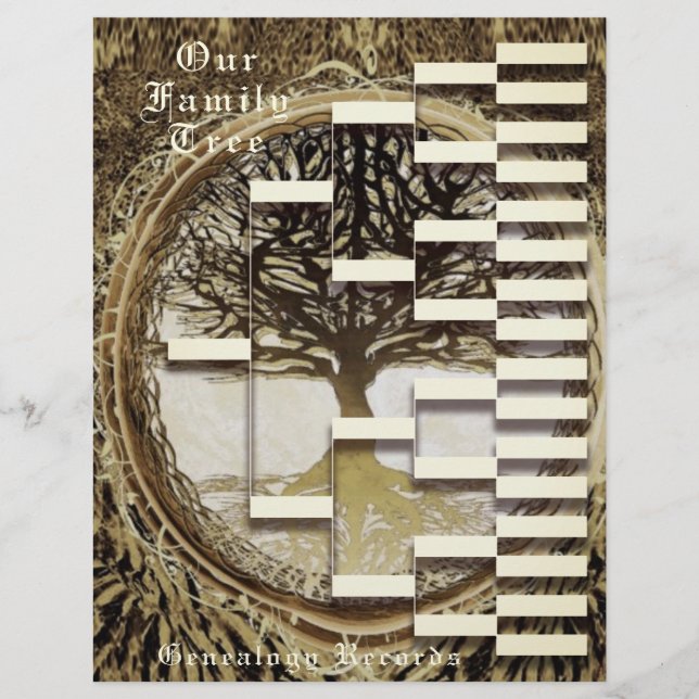 Genealogy Ancestry Pedigree (Front)