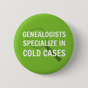 Genealogy Button (Green)