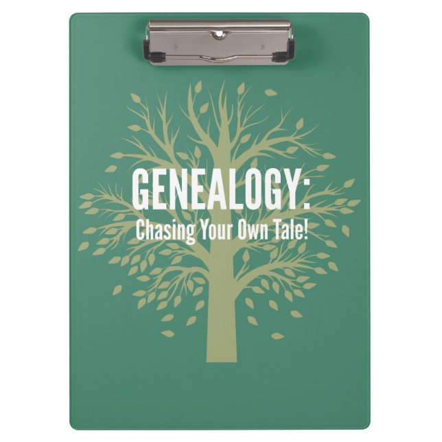 Genealogy Clipboard (Front)