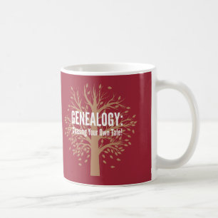 Genealogy Coffee Mug (Red)