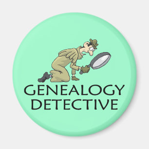 Genealogy Detective Magnet