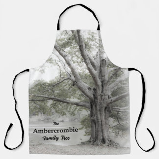 Genealogy Family Tree Apron