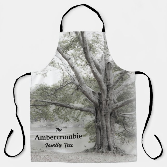 Genealogy Family Tree Apron (Front)