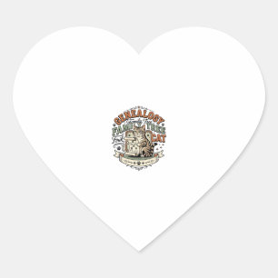 Genealogy Family Tree Cat Genealogy Family Tree Ca Heart Sticker