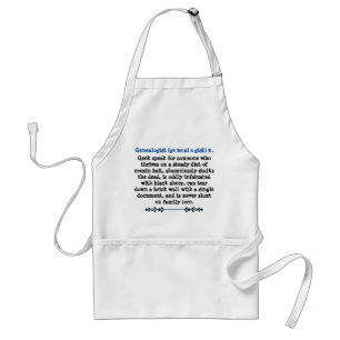 Genealogy Geeks Apron