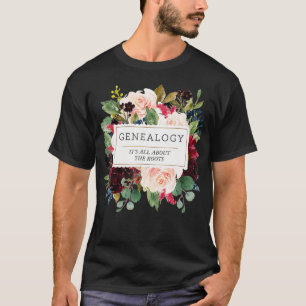 Genealogy  Genealogist Gift Ladies Family Tee