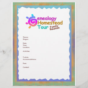 Genealogy Homestead Tour Flyer