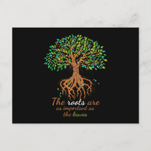 Genealogy Important as Leaves Dna Family Postcard