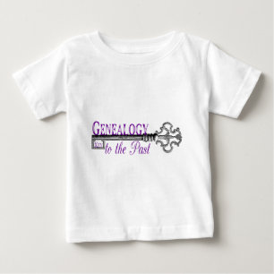 Genealogy Key to Past Baby T-Shirt
