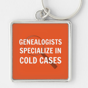 Genealogy Keychain (Orange)