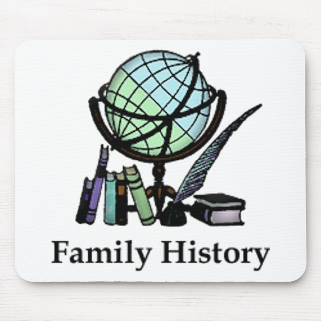 Genealogy Mouse Mat (Front)