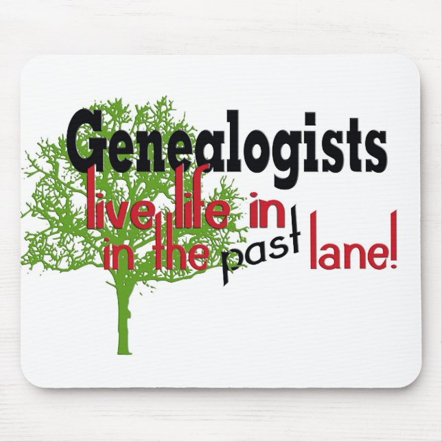 Genealogy Mouse Mat (Front)