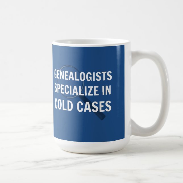 Genealogy Mug (Blue) (Right)