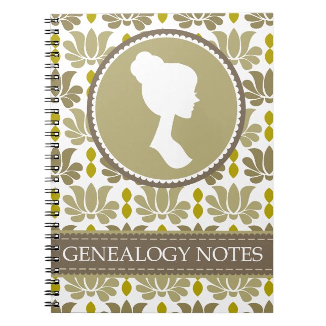 Genealogy Notes Journal (Front)