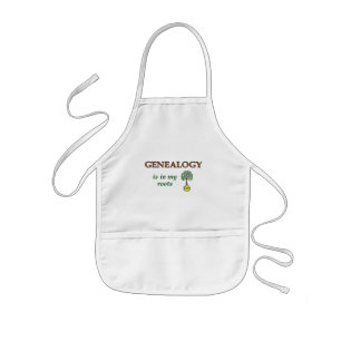 Genealogy Roots Kids Apron