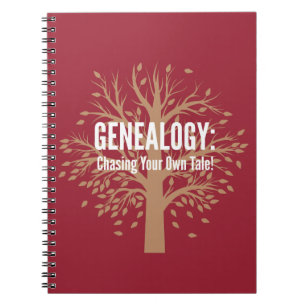 Genealogy Spiral Bound Notebook