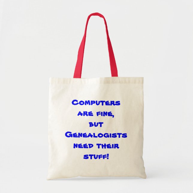 Genealogy Tote Bag (Front)