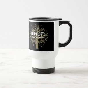 Genealogy Travel Mug (Black)
