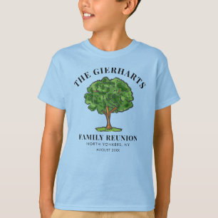 Genealogy Tree Family Reunion Cousins Custom T-Shirt