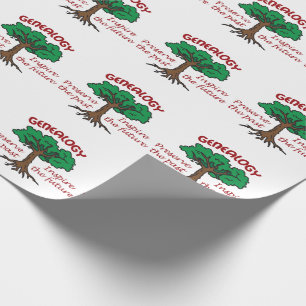 Genealogy Wrapping Paper