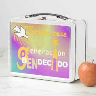 GeneraCion GeneraTion Blessed Esp & Eng© Lunch Box
