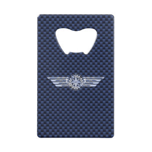 General Air Pilot Chrome Like Wings Compass