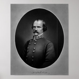 General Albert Sidney Johnston Poster