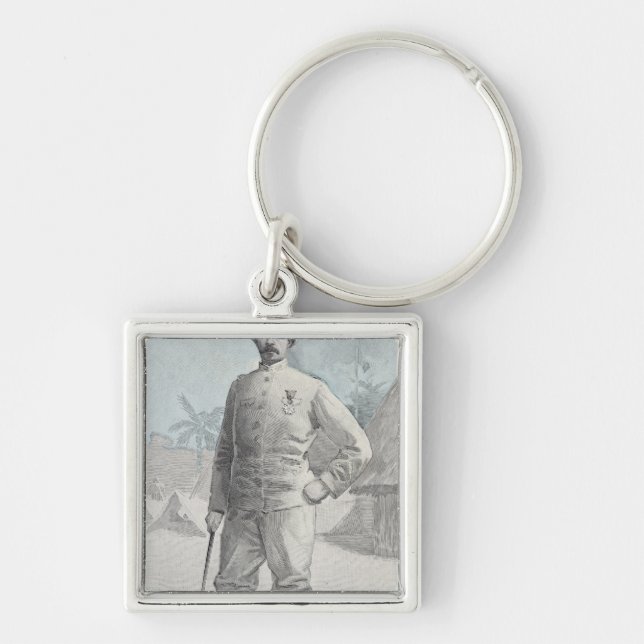 General Alfred Amedee Dodds Key Ring (Front)