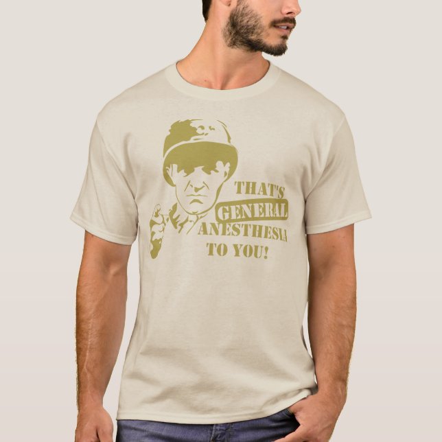 General Anaesthesia T-Shirt (Front)